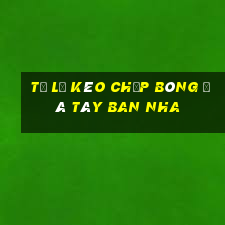 tỷ lệ kèo chấp bóng đá tây ban nha