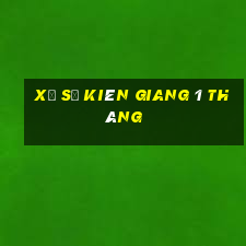 xổ số kiên giang 1 tháng