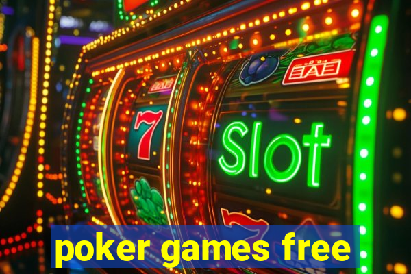 poker games free