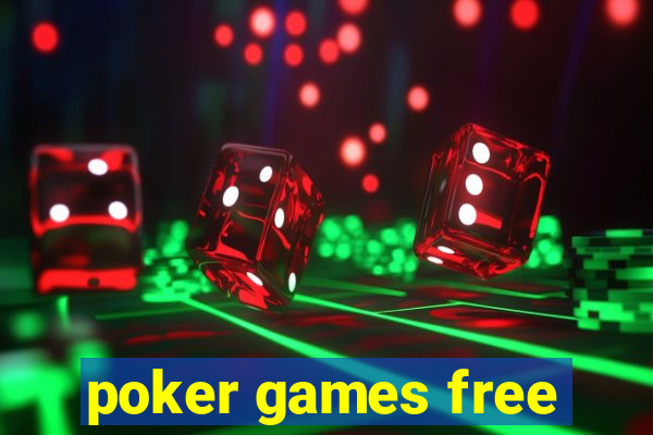 poker games free