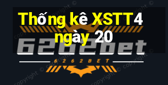 Thống kê XSTT4 ngày 20