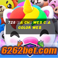 728 Địa chỉ web của Color Web