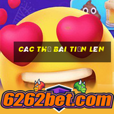 các thế bài tiến lên