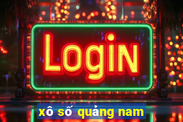 xô số quảng nam