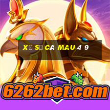 xổ số cà mau 4 9