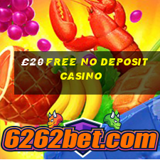 £20 free no deposit casino