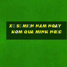 xổ số miền nam ngày hôm qua minh ngọc