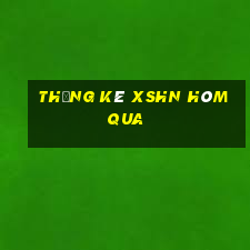 Thống kê XSHN hôm qua