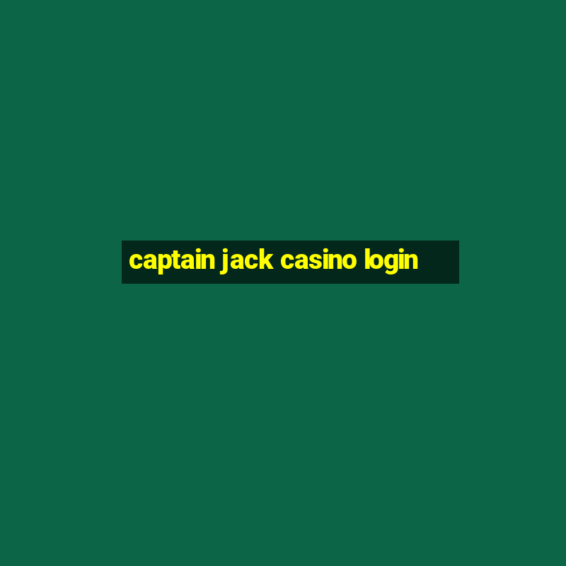 captain jack casino login