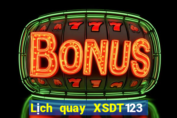 Lịch quay XSDT123 ngày 22