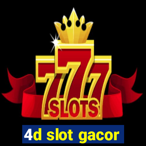 4d slot gacor