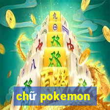 chữ pokemon