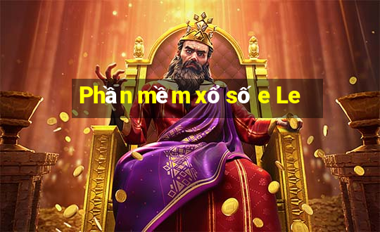 Phần mềm xổ số e Le