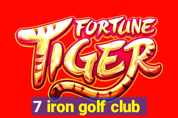 7 iron golf club