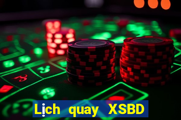 Lịch quay XSBD ngày 25