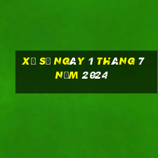 xổ số ngày 1 tháng 7 năm 2024