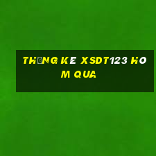 Thống kê XSDT123 hôm qua