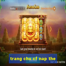 trang chu cf nap the