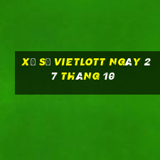 xổ số vietlott ngày 27 tháng 10