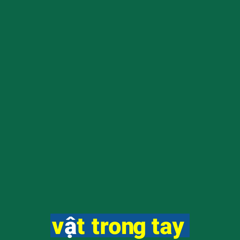 vật trong tay