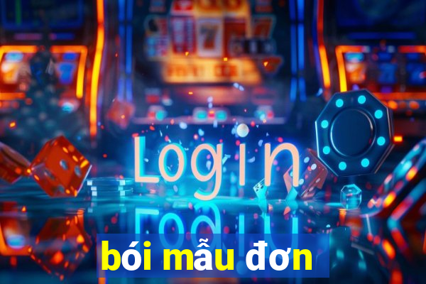 bói mẫu đơn