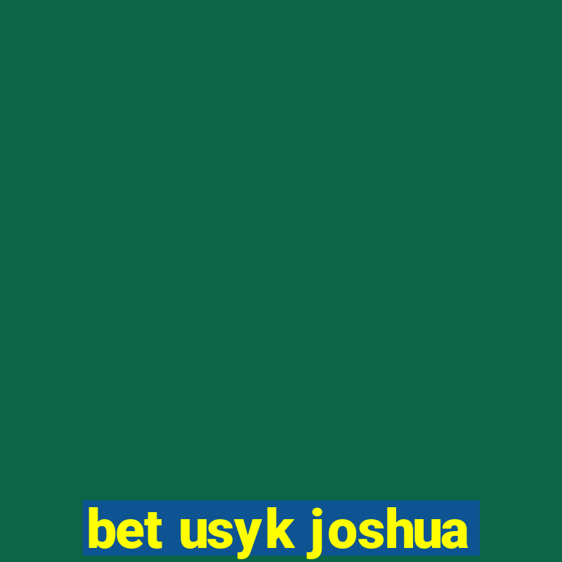 bet usyk joshua