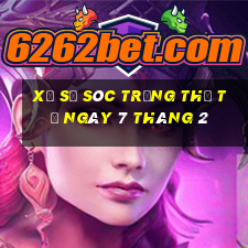 xổ số sóc trăng thứ tư ngày 7 tháng 2