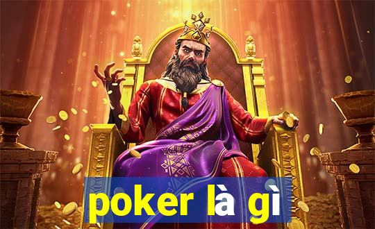 poker là gì