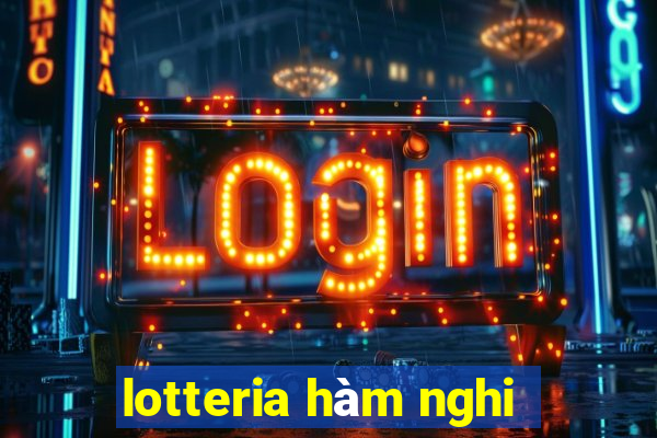 lotteria hàm nghi