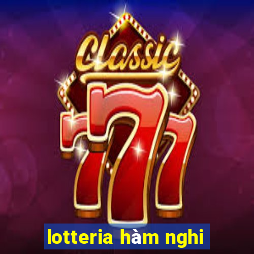 lotteria hàm nghi