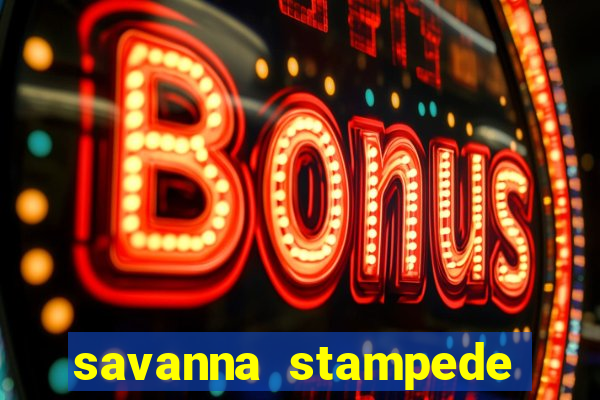 savanna stampede slot machine