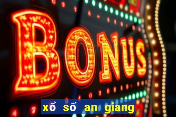 xổ số an giang 19 tháng 05