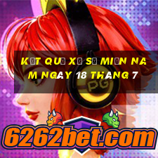 kết quả xổ số miền nam ngày 18 tháng 7