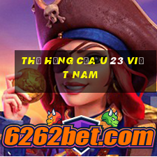 thứ hạng của u 23 việt nam