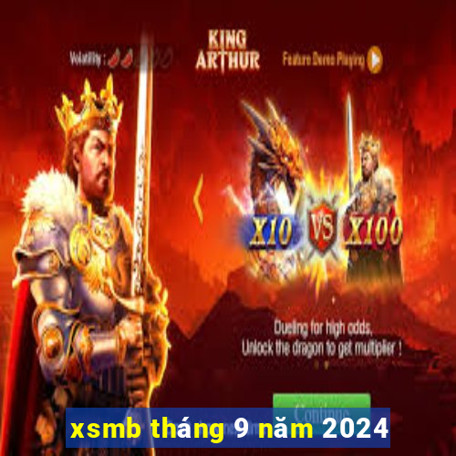 xsmb tháng 9 năm 2024