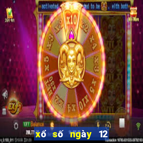 xổ số ngày 12 tháng 1