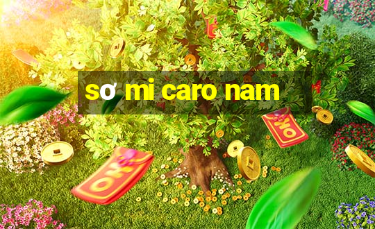 sơ mi caro nam