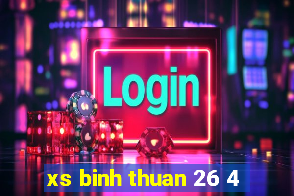 xs binh thuan 26 4