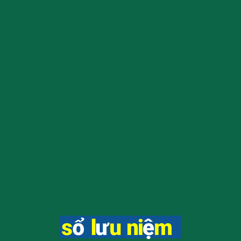 sổ lưu niệm