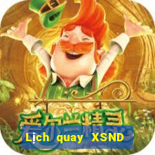 Lịch quay XSND Thứ 6