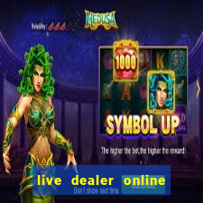 live dealer online casino job