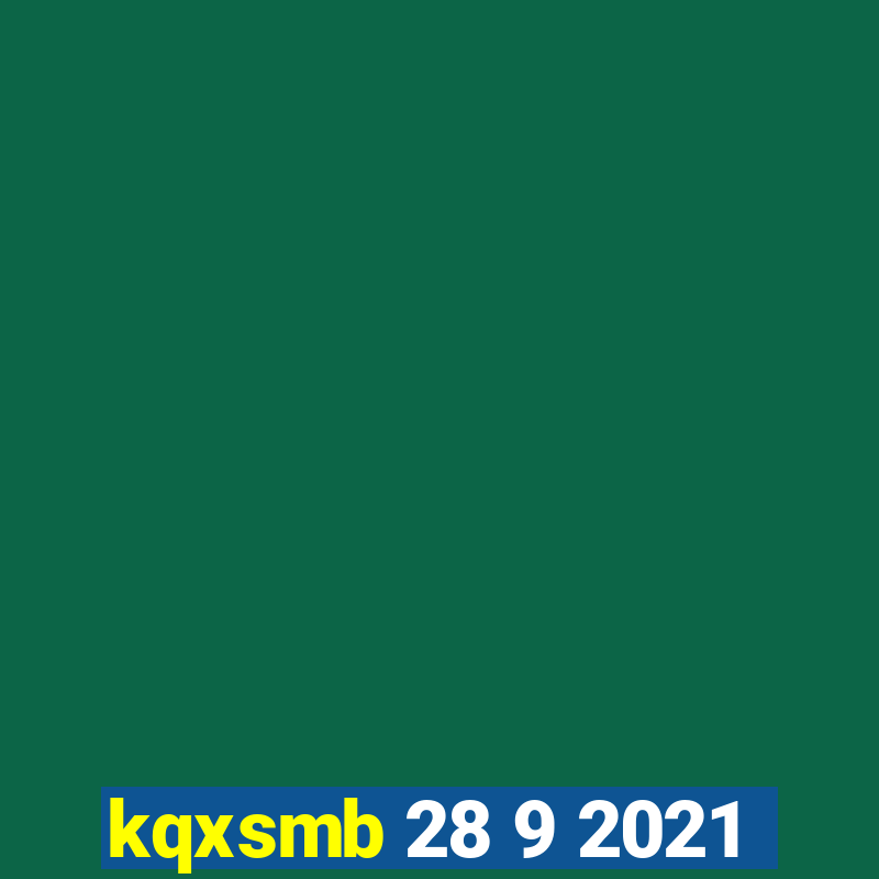 kqxsmb 28 9 2021