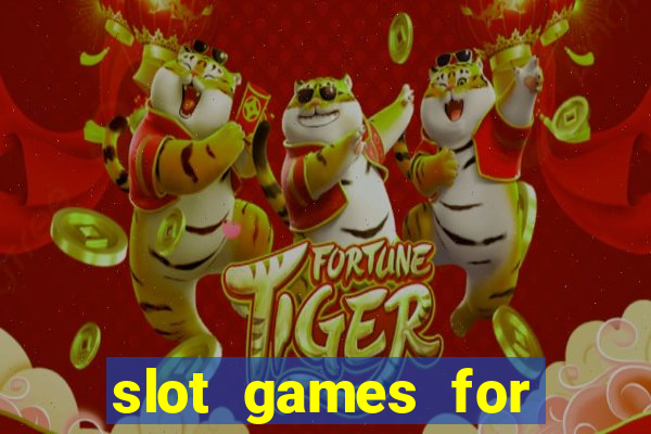 slot games for real money