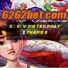 xổ số vũng tàu ngày 2 tháng 8