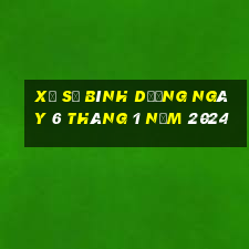 xổ số bình dương ngày 6 tháng 1 năm 2024