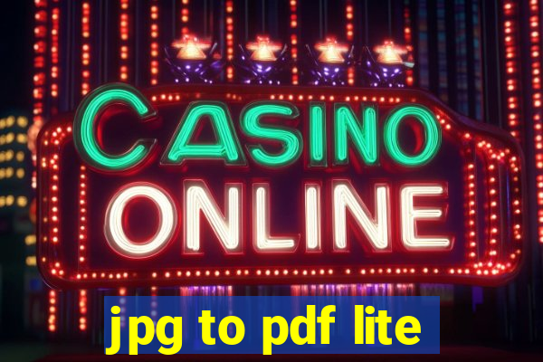 jpg to pdf lite