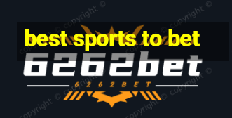 best sports to bet