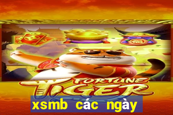 xsmb các ngày trong tháng