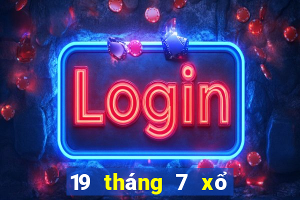 19 tháng 7 xổ số cần thơ