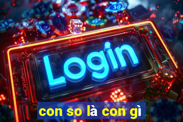 con so là con gì